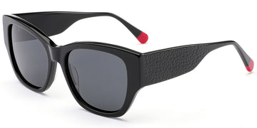 Black + Dark Gray Polarized Lenses (SG6135-1)