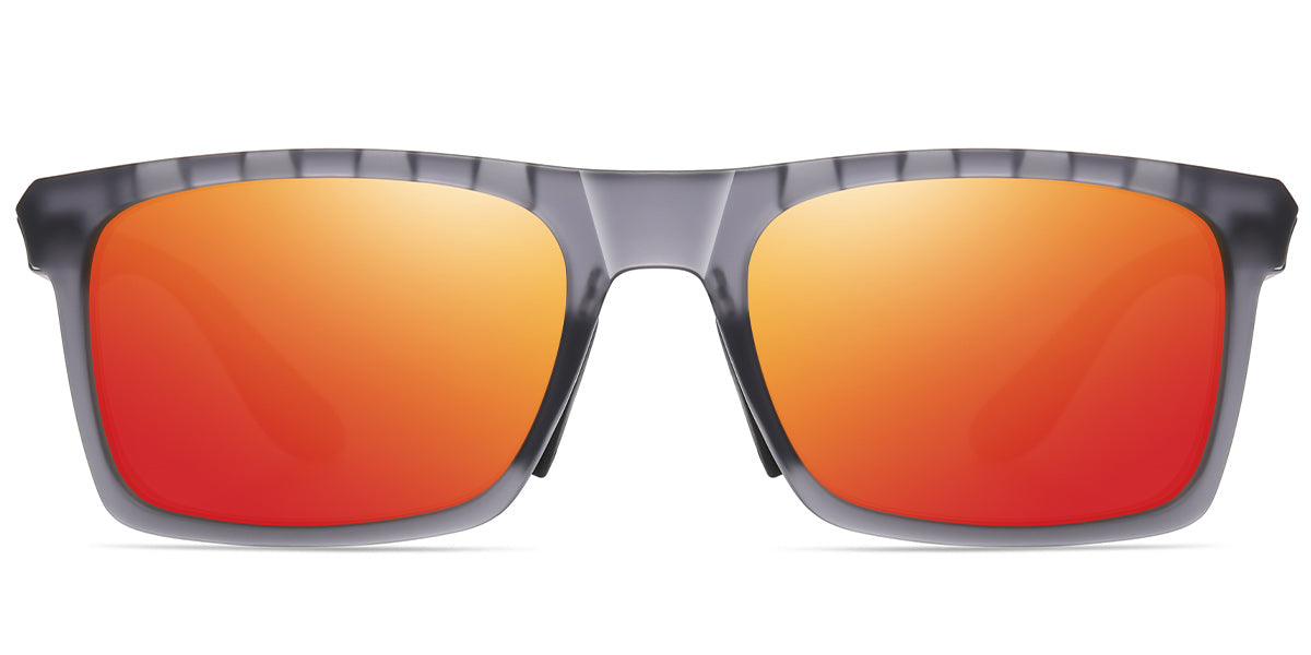 Translucent Gray + Mirrored Red Polarized Lenses (SG5549-685)