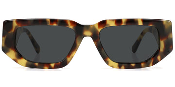 Tortoiseshell + Dark Gray Polarized Lenses (SG6131-2)