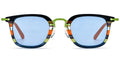 Pattern Gray + Blue Polarized Lenses (SG6071-1)