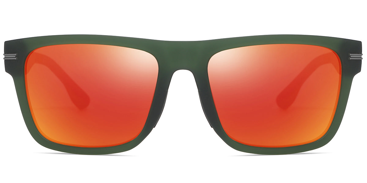 Translucent Green + Mirrored Red Polarized Lenses (SG6145-5)