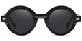 Black + Dark Gray Polarized Lenses (SG6222-1)