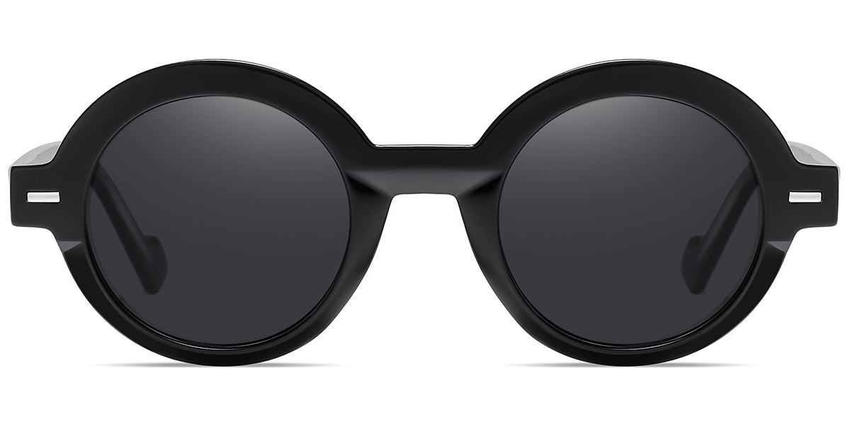 Black + Dark Gray Polarized Lenses (SG6222-1)