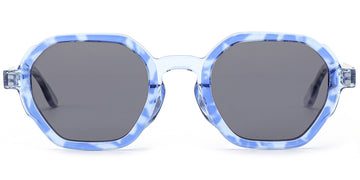 Pattern Blue + Dark Gray Polarized Lenses (SG6107-2)