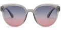 Translucent Gray + Gray-Pink Polarized Lenses (SG5404-411)