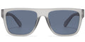 Translucent Gray + Blue Polarized Lenses (SG4749-165)