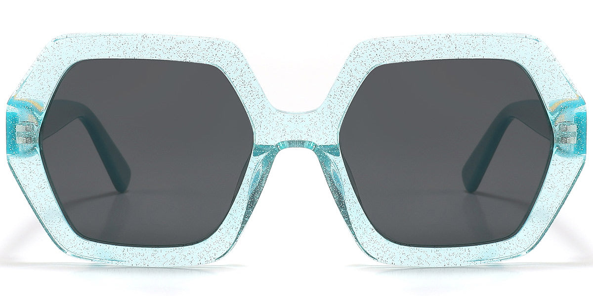 Translucent Blue + Dark Gray Polarized Lenses (SG6139-4)
