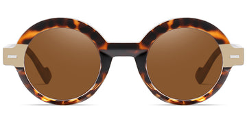 Pattern Tortoiseshell + Amber Polarized Lenses (SG6222-2)