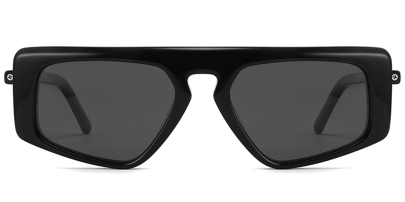 Black + Dark Gray Polarized Lenses (SG4306-1)