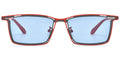 Pattern Gray + Blue Polarized Lenses (SG6724-3)