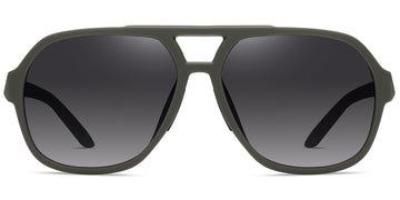 Green + Gradient Gray Polarized Lenses (SG6162-3)