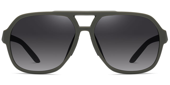 Green + Gradient Gray Polarized Lenses (SG6162-3)