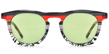 Pattern Black + Light Green Polarized Lenses (SG6059-5)