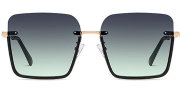 Black-Gold + Gradient Green Lenses (SG4897-4)