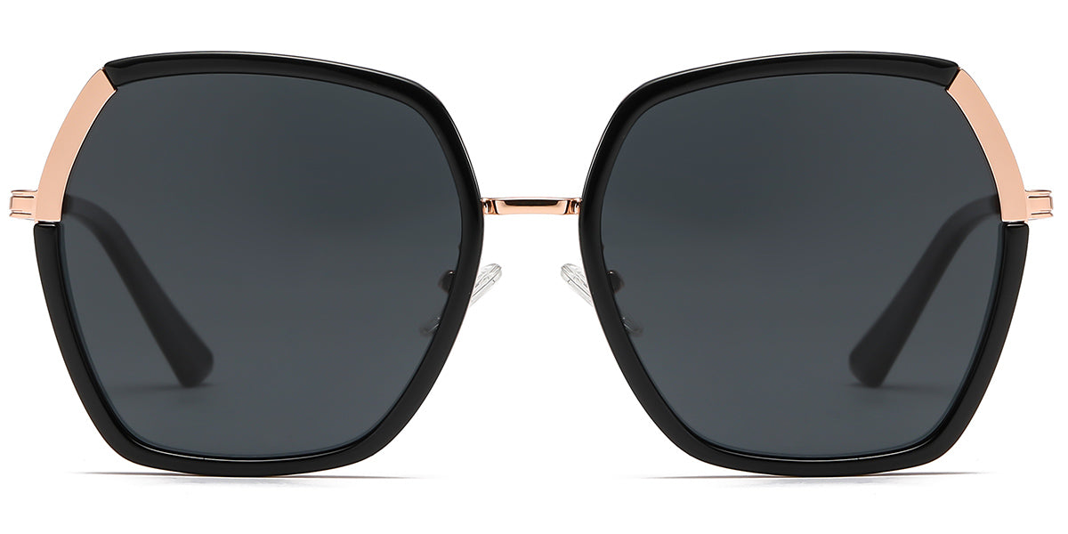 Black + Dark Gray Polarized Lenses (SG6141-1)