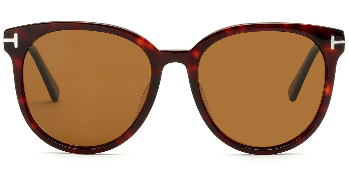 Pattern Wine Red + Amber Polarized Lenses (SG4622-2)