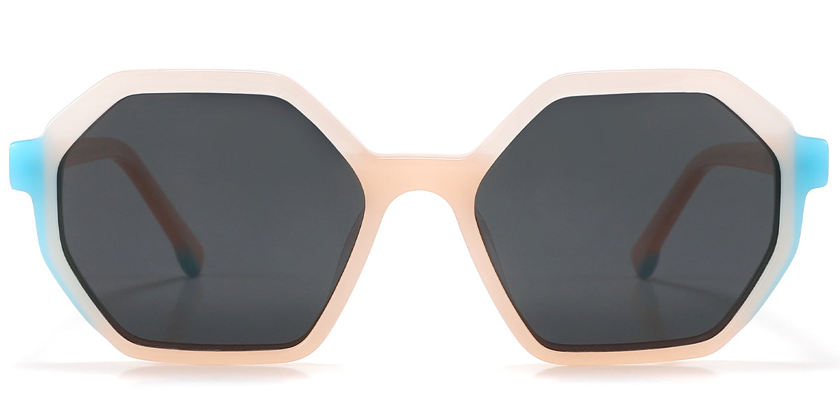 Pink + Dark Gray Polarized Lenses (SG5587-2)