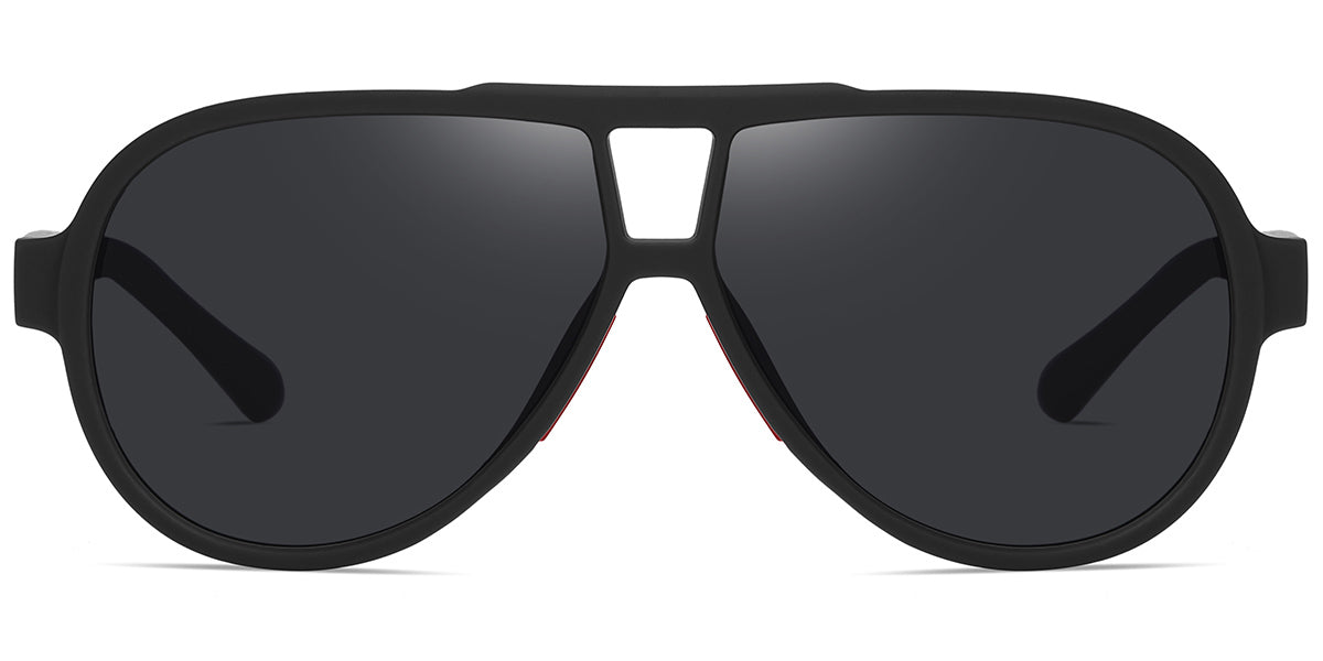 Black + Dark Gray Polarized Lenses (SG6161-1)