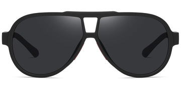 Black + Dark Gray Polarized Lenses (SG6161-1)