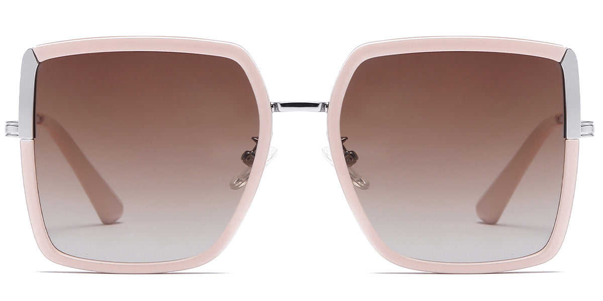 Beige + Gradient Amber Polarized Lenses (SG6018-128)