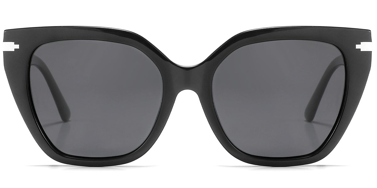 Black + Dark Gray Polarized Lenses (SG5714-1)