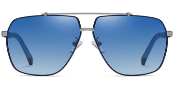 Gun Metal + Gradient Blue Polarized Lenses (SG4740-2)