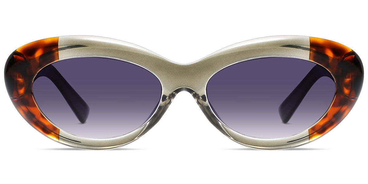 Pattern Green + Gradient Gray Polarized Lenses (SG6218-5)