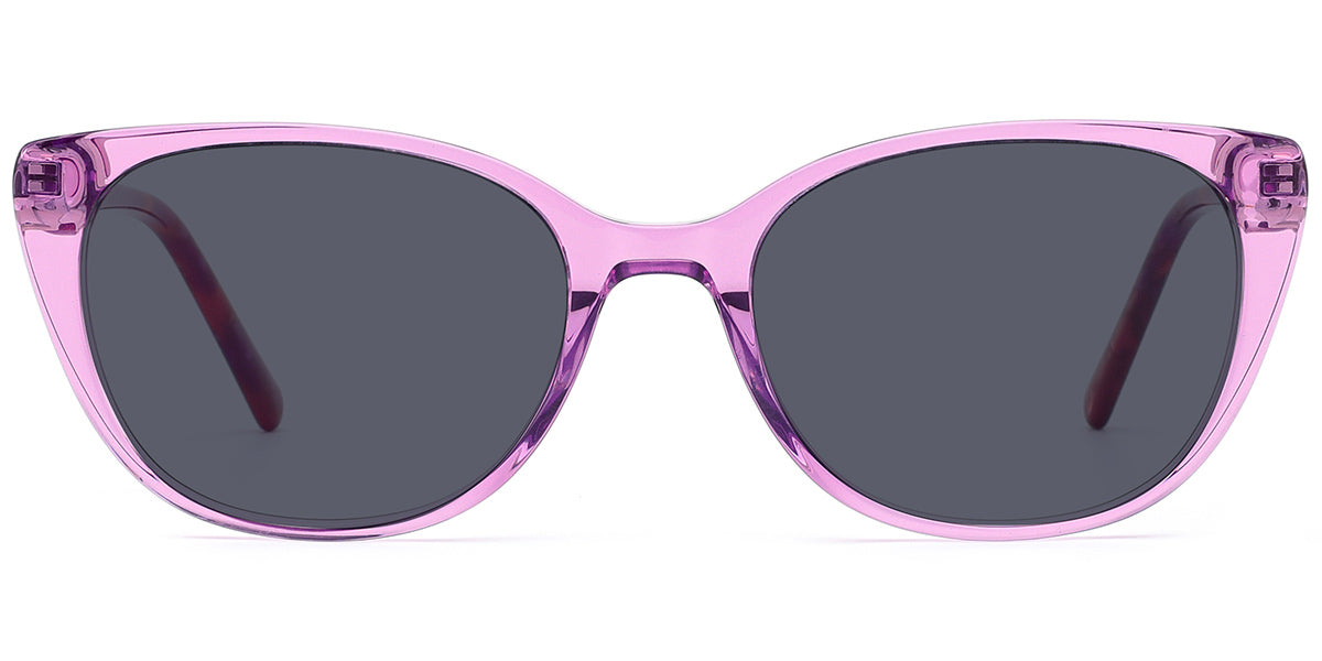 Translucent Pink + Dark Gray Polarized Lenses (SG6709-3)