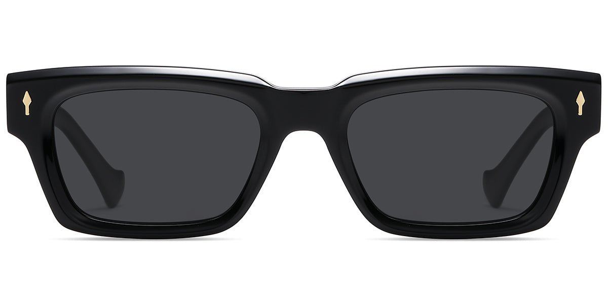Black + Dark Gray Polarized Lenses (SG6261-1)