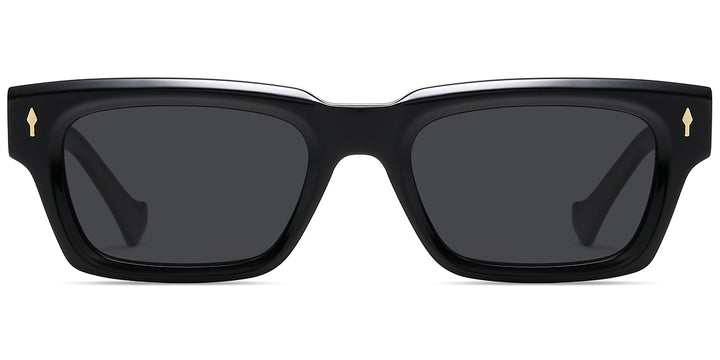 Black + Dark Gray Polarized Lenses (SG6261-1)