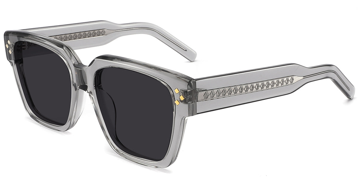 Translucent Gray + Dark Gray Polarized Lenses (SG5043-3)