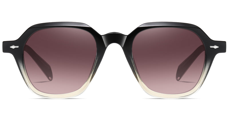 Gradient Black + Gradient Amber Polarized Lenses (SG6024-4)