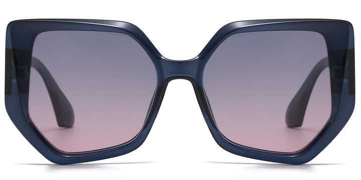 Translucent Blue + Gray-Pink Lenses (SG4619-449)