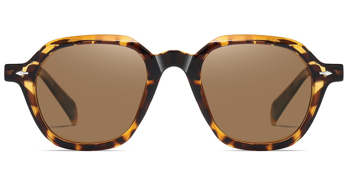 Tortoiseshell + Amber Polarized Lenses (SG6024-2)