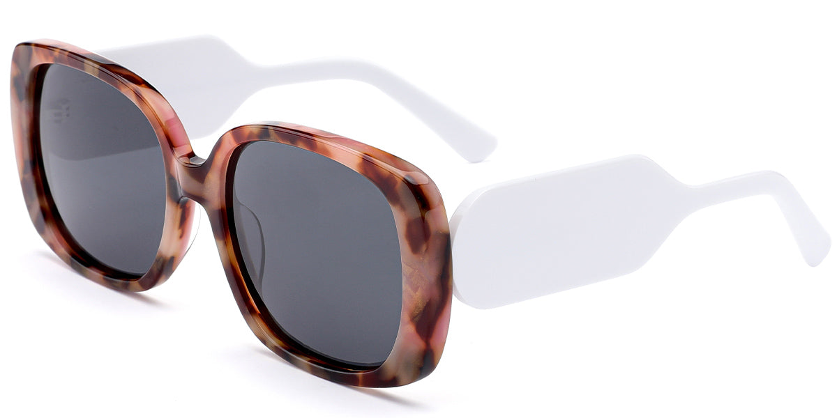 Pattern Pink + Dark Gray Polarized Lenses (SG4770-4)