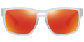 Translucent White + Mirrored Red Polarized Lenses (SG6148-5)