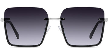 Black-Silver + Gradient Gray Lenses (SG4897-1)