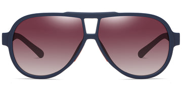 Blue + Gradient Amber Polarized Lenses (SG6161-3)