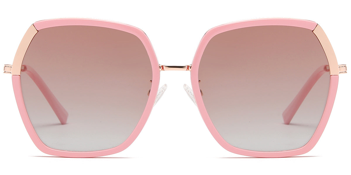 Pink + Gradient Pink Polarized Lenses (SG6166-562)