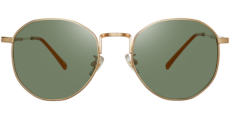 Gold + Dark Green Polarized Lenses (SG6084-2)