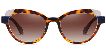 Pattern Tortoiseshell + Gradient Amber Polarized Lenses (SG6232-2)