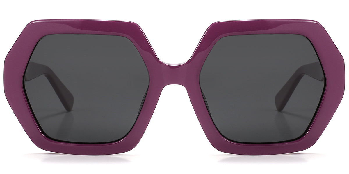 Purple + Dark Gray Polarized Lenses (SG6139-3)