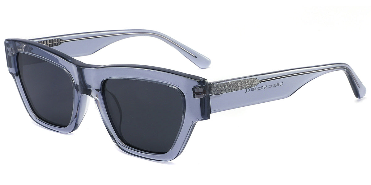 Translucent Gray + Dark Gray Polarized Lenses (SG4975-3)