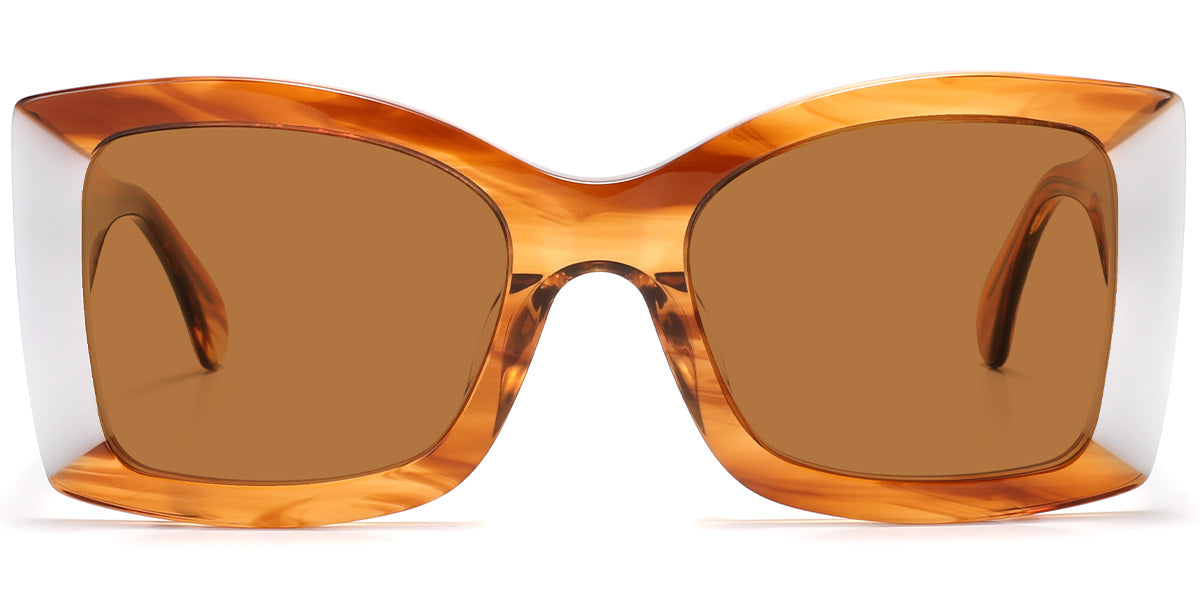 Pattern Yellow + Amber Polarized Lenses (SG5978-4)