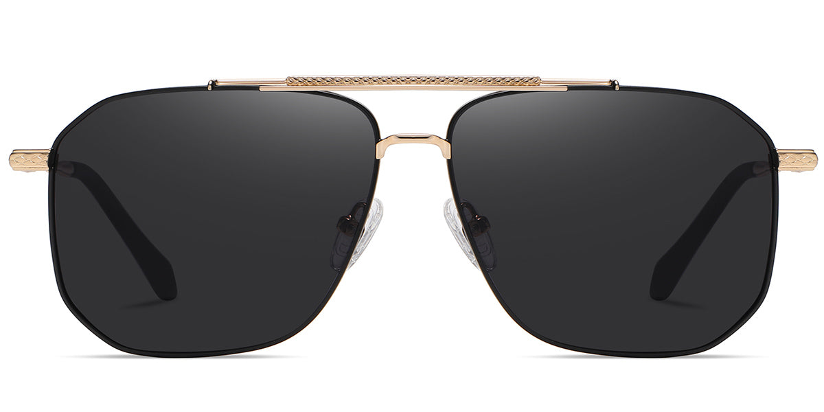 Gold + Dark Gray Polarized Lenses (SG4351-1)