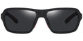 Black + Dark Gray Polarized Lenses (SG6149-1)
