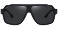 Black + Dark Gray Polarized Lenses (SG6147-1)