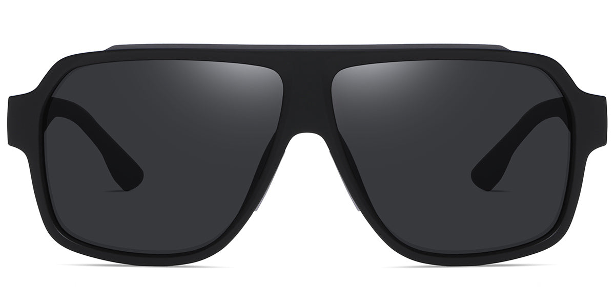 Black + Dark Gray Polarized Lenses (SG6147-1)