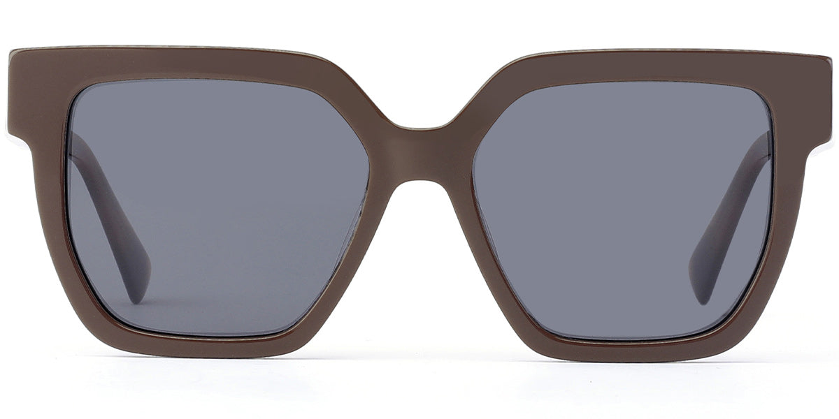 Coffee + Dark Gray Polarized Lenses (SG4914-4)