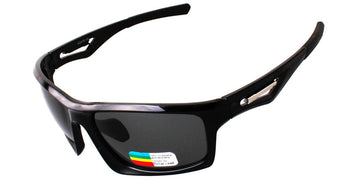 Black + Dark Gray Polarized Lenses (SG6287-2)